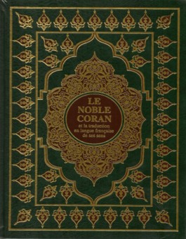 Le Noble Coran et la traduction en langue française de ses sens (Grand Format)-0
