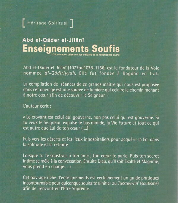 Enseignements soufis 1716 MAISON DENNOUR Enseignements soufis