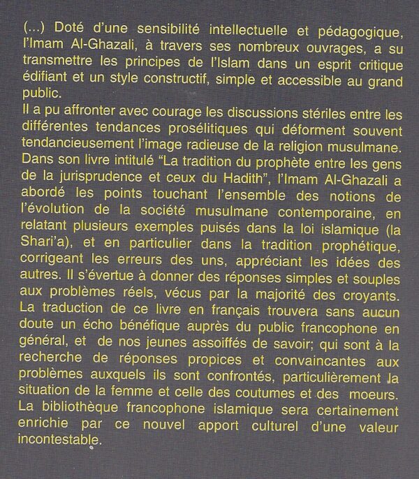 La tradition du Prophète La Sunna 1753 MAISON DENNOUR La tradition du Prophète La Sunna