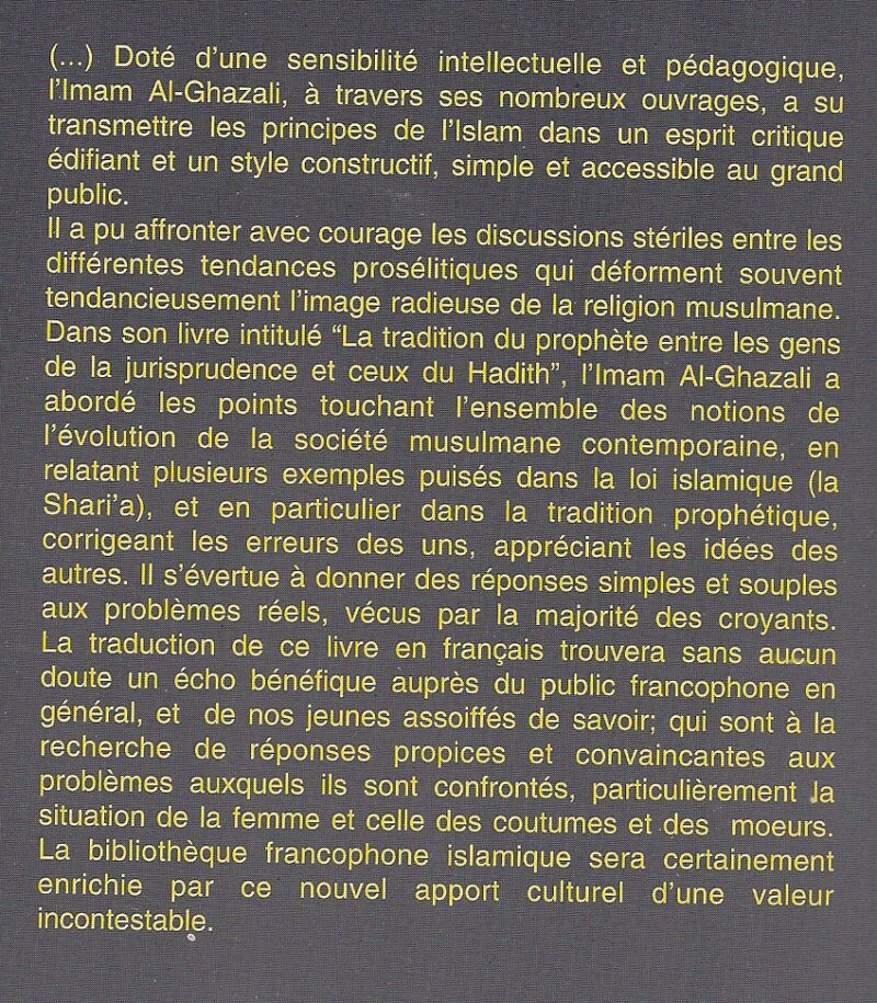 La tradition du Prophète (La Sunna)-1753