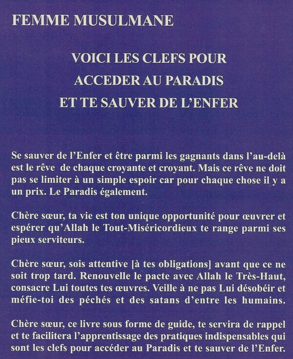 Femme musulmane : voici les clés pour accéder au paradis et te sauver de l'enfer-1490