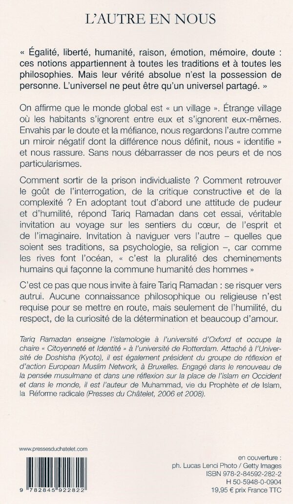 L'autre en nous, pour une philosophie du pluralisme-1616