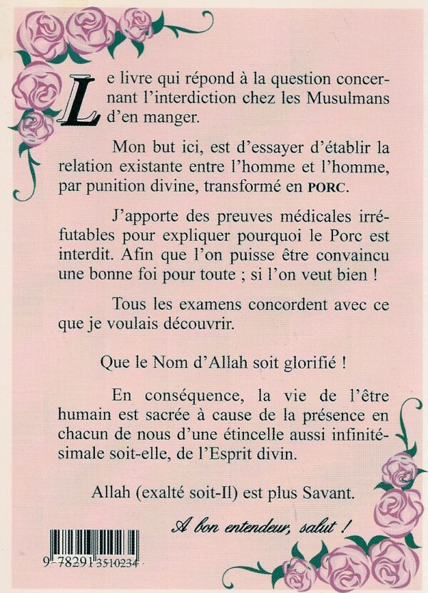 Pourquoi le porc est interdit en Islam 2131 MAISON DENNOUR Pourquoi le porc est interdit en Islam