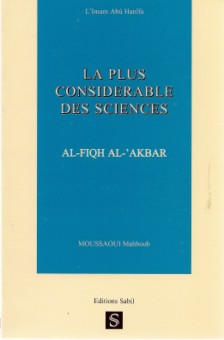 La plus considérable des sciences : fiqh al akbar-0