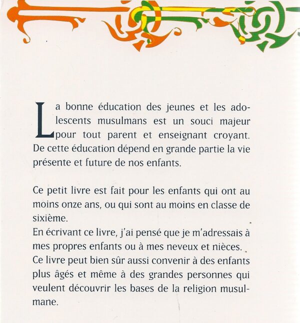 L'Islam pour les jeunes et les adolescents-2205