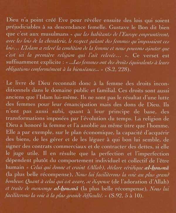 La femme musulmane dans la société - Volume 1-2848