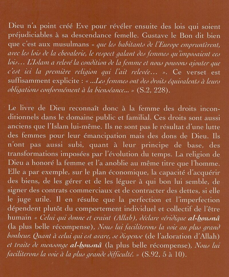 La femme musulmane dans la société - Volume 1-2848