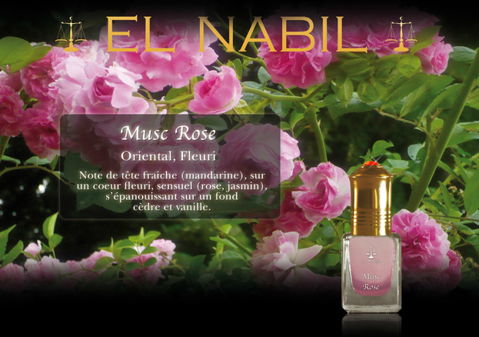 Parfum El Nabil : Musc Roses (Femme)-0