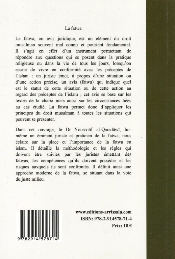 La fatwa avis juridique 6466 MAISON DENNOUR La fatwa avis juridique