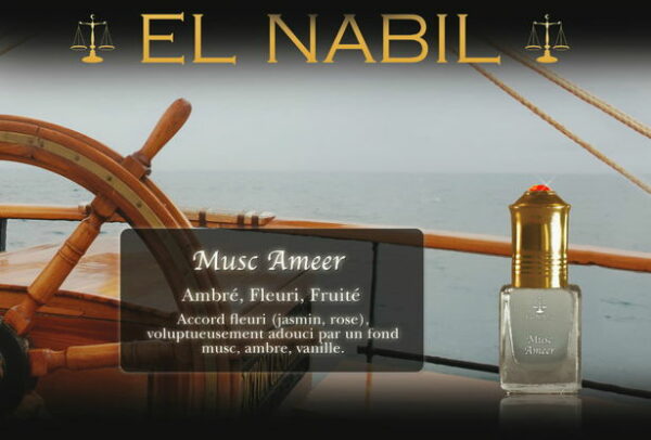 Parfum El Nabil - Musc Ameer - 5ml-0
