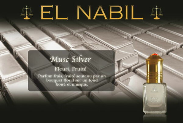 Parfum El Nabil - Musc Silver - 5ml-0