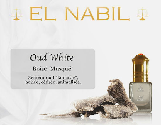 Parfum El Nabil Oud White - 5ml-0