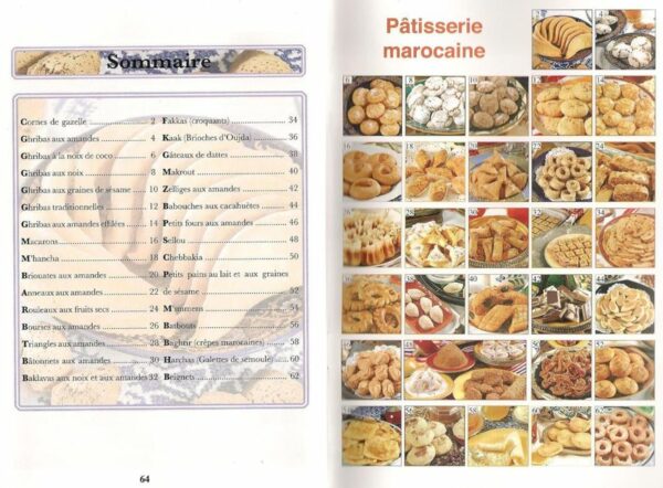 Livre de cuisine Patisserie marocaine-6670