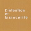 L'intention et la sincérité (bayane) -0