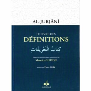 Le livre des Définitions - Al-Jurjânî - Maurice Gloton --0