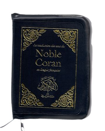 La traduction des sens du NOBLE CORAN en langue française avec fermeture eclair -Fr--0