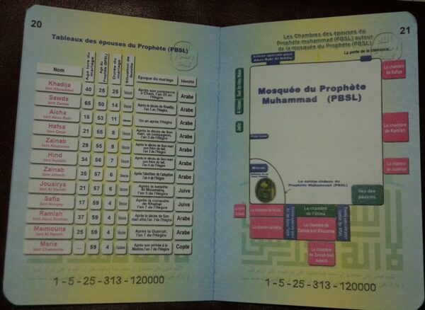 Le Livret de famille ou Passeport du Prophète version fraçaise 8170 MAISON DENNOUR Le Livret de famille ou Passeport du Prophète version fraçaise