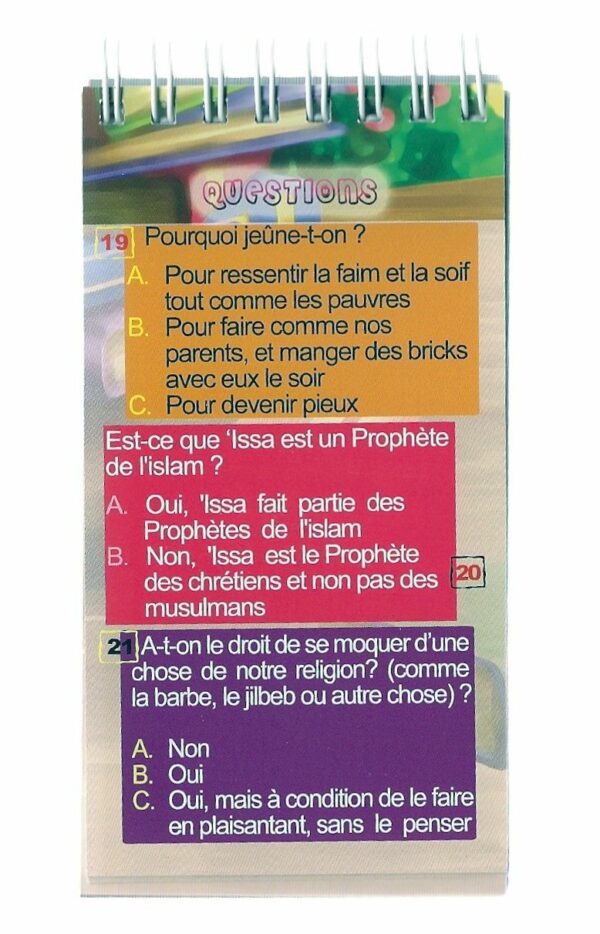 Mouslim Quizz Junior 8101 MAISON DENNOUR Mouslim Quizz Junior