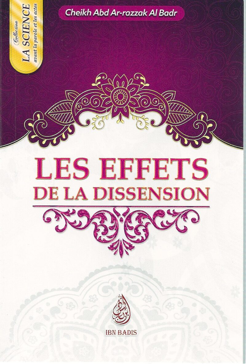 les effets de la dissension-0