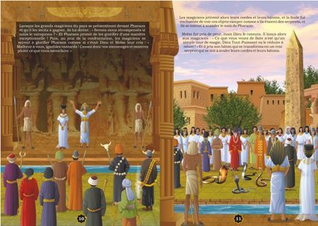 Les récits des prophètes à la lumière du Coran et de la Sunna : Histoire de "Moïse chez le Pharaon"-8469