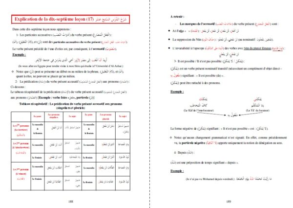 Apprendre la langue arabe avec La Méthode de Médine - Tome 2 (Méthode d'apprentissage de l'université de Médine)-8545