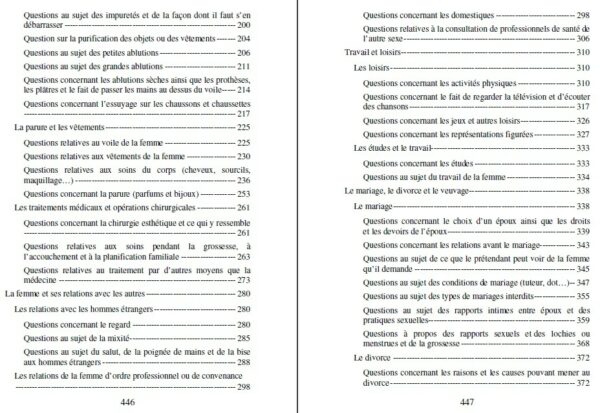 Fatâwâ an Nissâ Questions religieuses concernant les femmes 8526 MAISON DENNOUR Fatâwâ an Nissâ Questions religieuses concernant les femmes