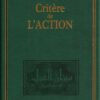 (1) Critère de l'action - Mīzān al-‘amal-0