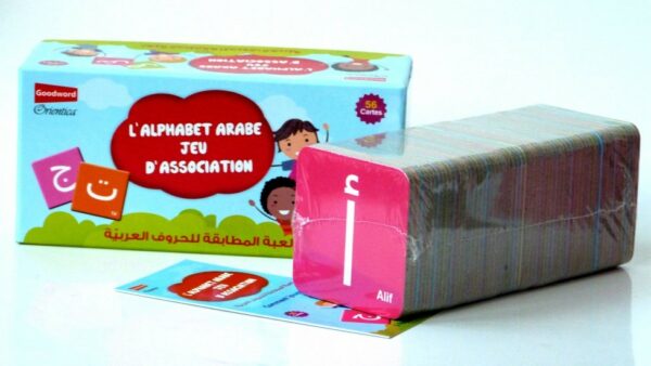 L'Alphabet arabe : Jeu d'association (56 cartes) - لعبة المطابقة للحروف العربية -8814