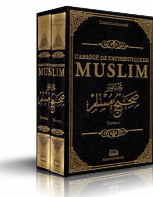 L'abrégé de l'authentique de MUSLIM 2 VOLUMES (Sahih Muslim)-0