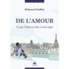 De l’amour : Ce que l’islam a d’essentiel à dire à notre temps-0