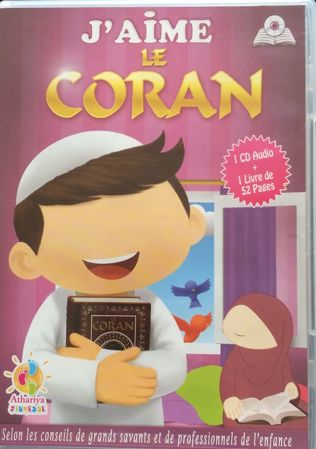 J'aime le Coran (1CD Audio + 1 Livre)-0