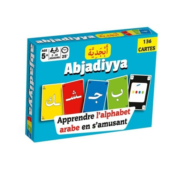 Jeu de cartes « Abjadiyya » - Apprendre l'alphabet arabe en s'amusant - Osratouna-0