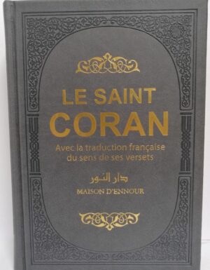 Le Coran arabe/français (avec couleurs arc-en-ciel) gris