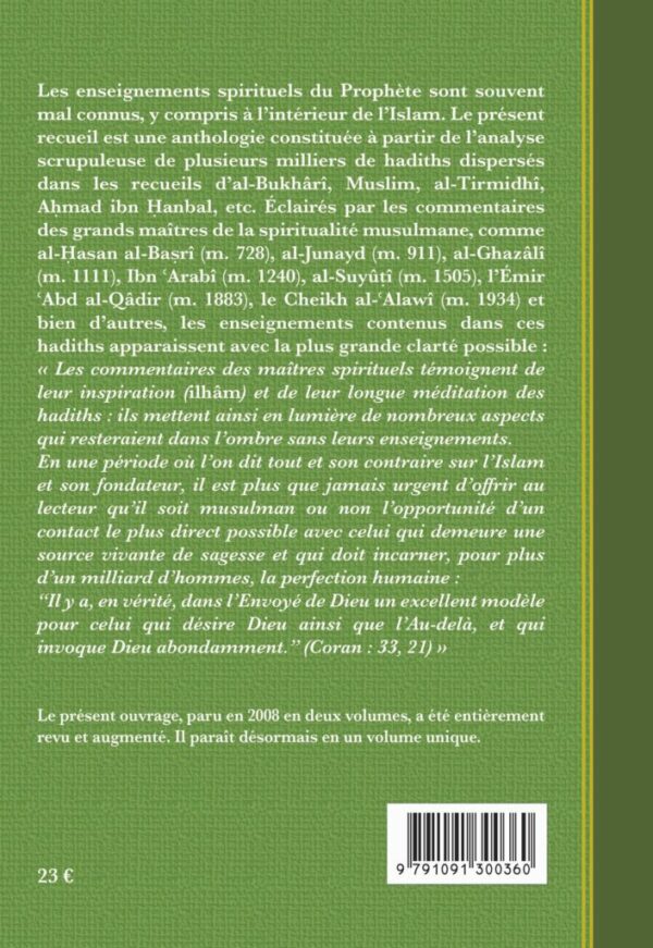 Les Enseignements spirituels du Prophète Nouvelle édition revue et augmentée MAISON DENNOUR Les Enseignements spirituels du Prophète Nouvelle édition revue et augmentée