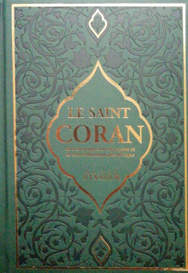 MAISON DENNOUR Le Saint Coran Arabe Français Phonétique arc en ciel 12 couleur