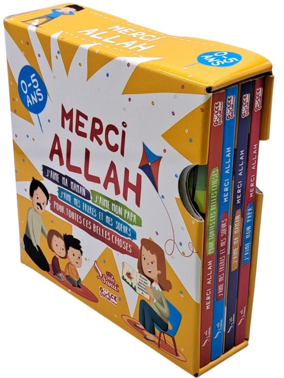Pack Collection "Merci Allah" : Livres D'éveil Spirituel Pour Enfants (0-5 Ans)