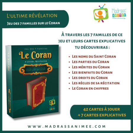 Jeu des 7 familles l’ultime révélation : Le Coran
