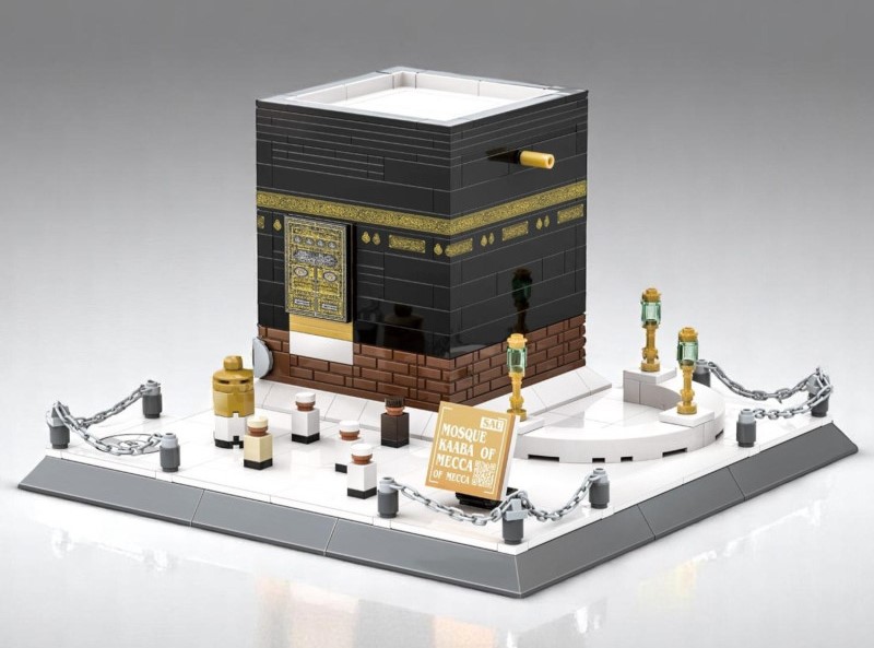 Jeu de construction Mosquée Kaaba Mecque